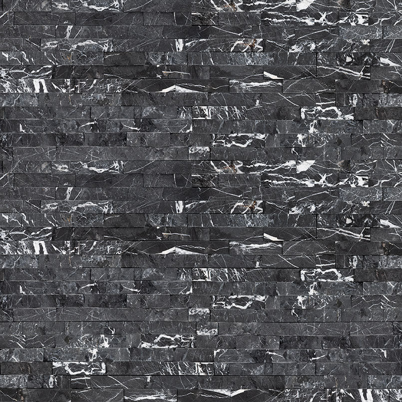 Rockmount Marquin Nero Spltfac L Crnpnl Ledger Panel 6 x 24 Panel