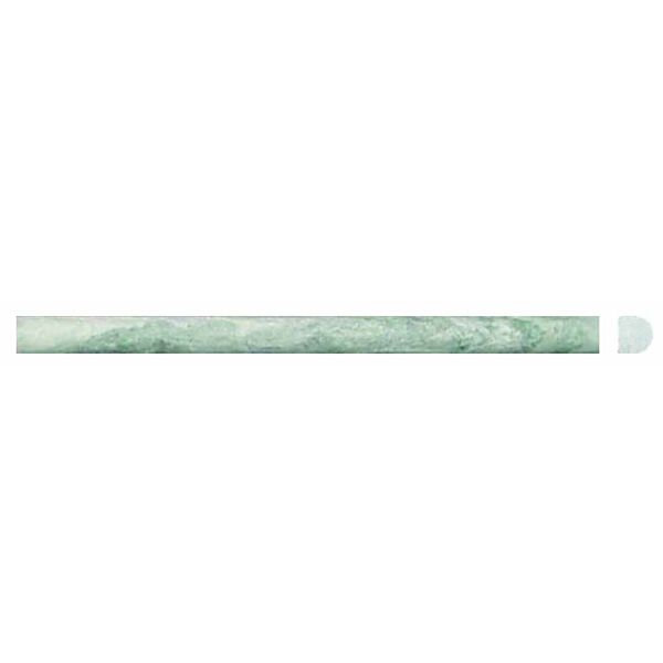 Ming Green Marble 3/4"X12" Pencil Liner Trim Molding Polished