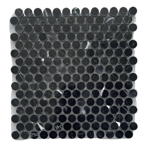 Nero Marquina Marble Mosaic Tile
