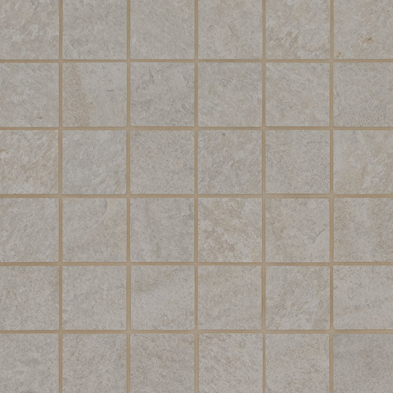 LEGIONS QUARTZ WHITE 2X2 MATTE MOSAIC