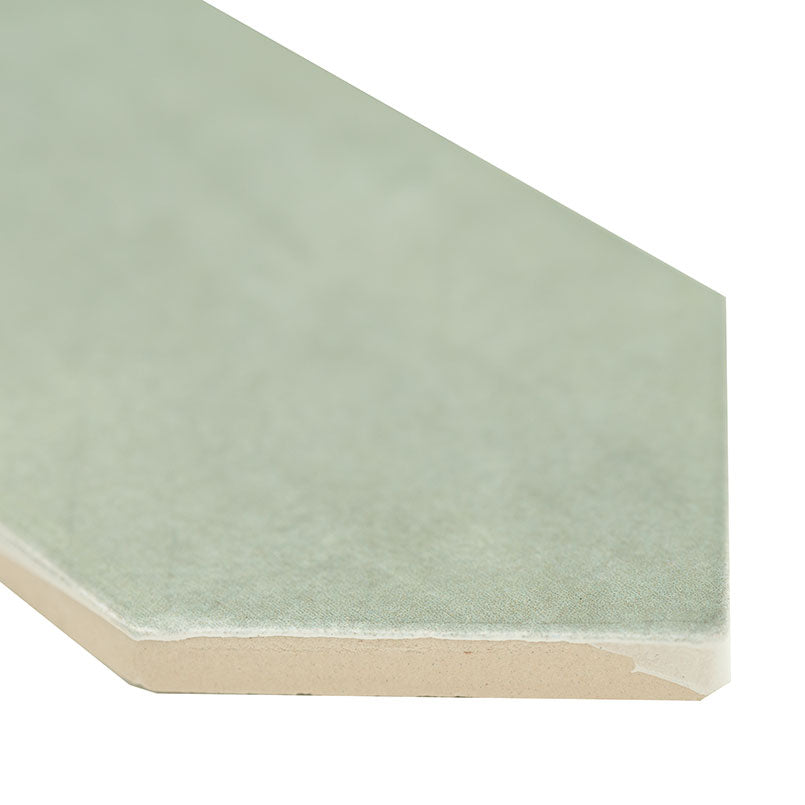 RENZO JADE CERAMIC TILE 3X12 Glossy - 0.6x12