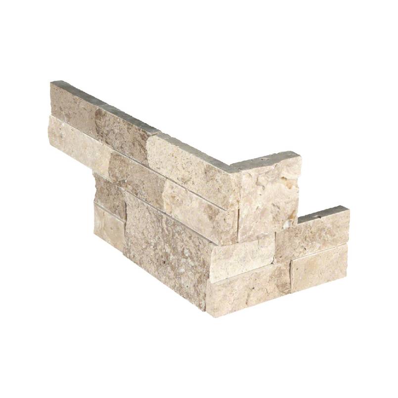 Rockmount Roman Beige Ledger Panel 6 x 18 Panel Corner