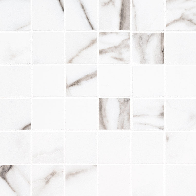 SAVOY CREMA 2X2 MATTE MOSAIC