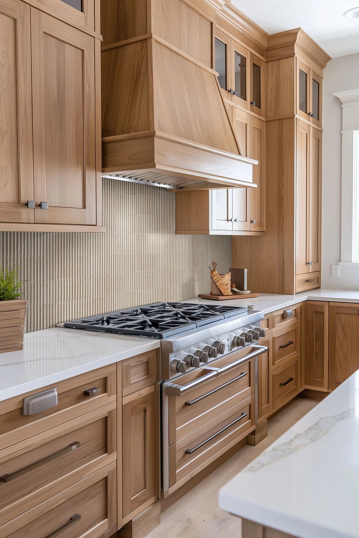 Sinfonia Piano Abedul Fluted Matte Porcelain Tile