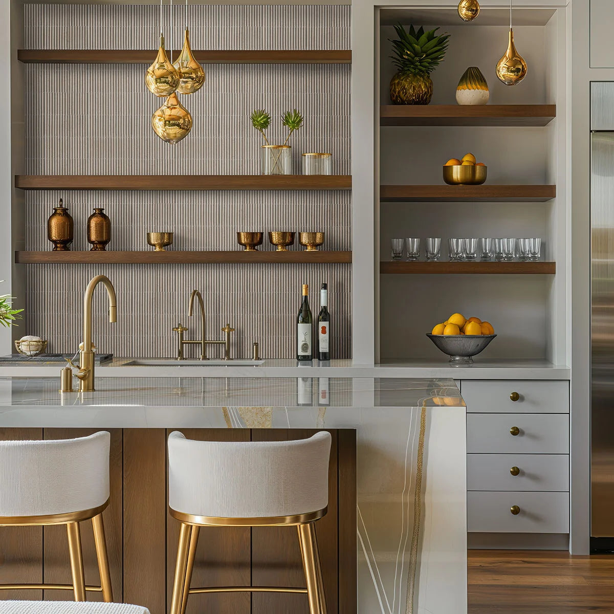 Sinfonia Piano Arena Fluted Matte Porcelain Tile