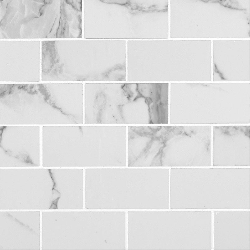 PIETRA STATUARIO 2X4 MOSAIC POLISHED