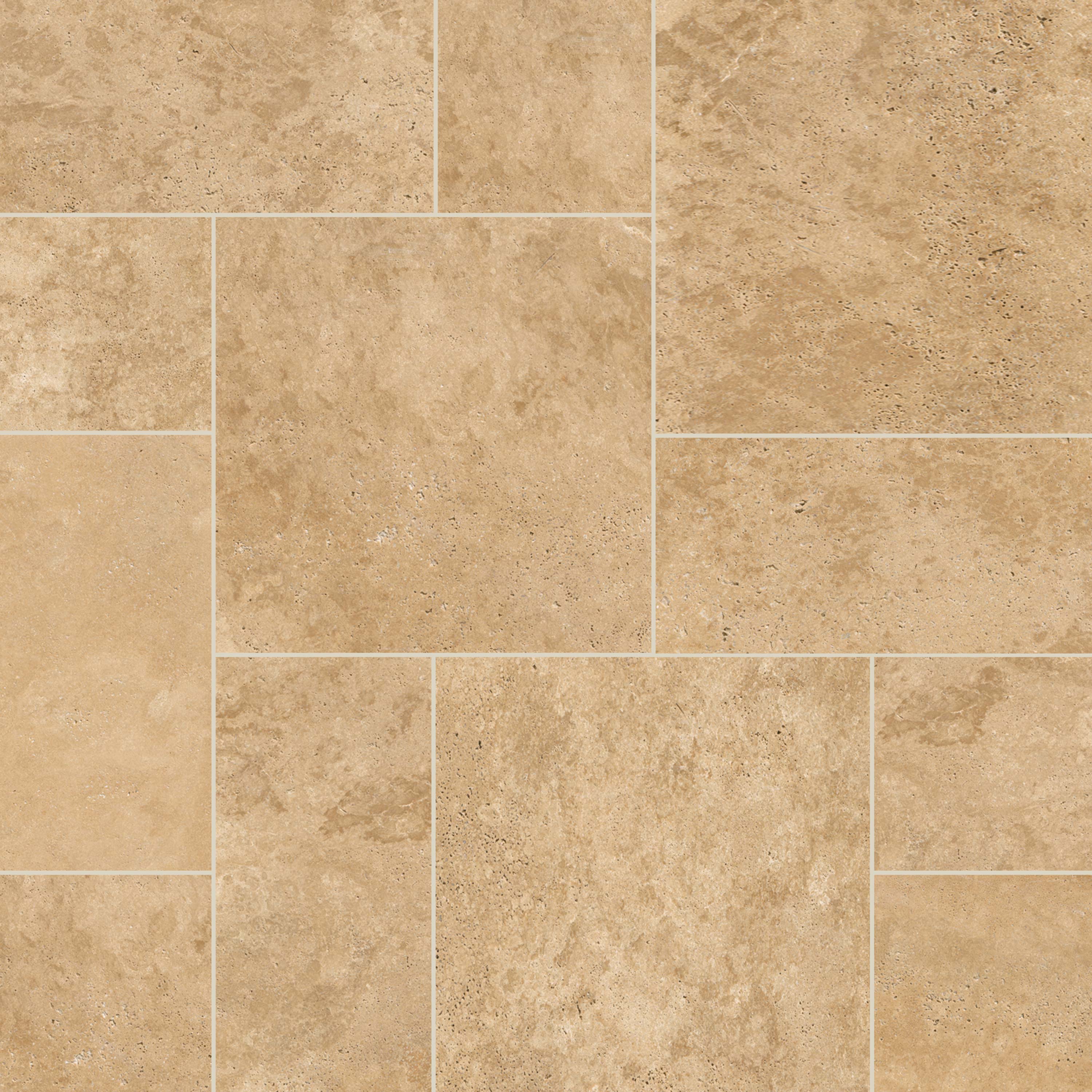 Tuscany Beige 10 kits Tumbled 3cm Pavers