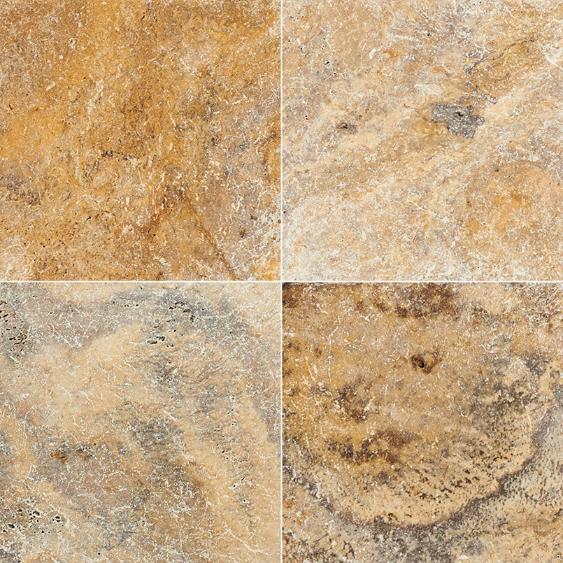 TUS. SCABAS 16X16X3CM TUMBLED PAVERS