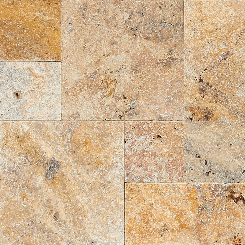 TUSCANY SCABAS Tumbled Pavers - MINI-PATTERN
