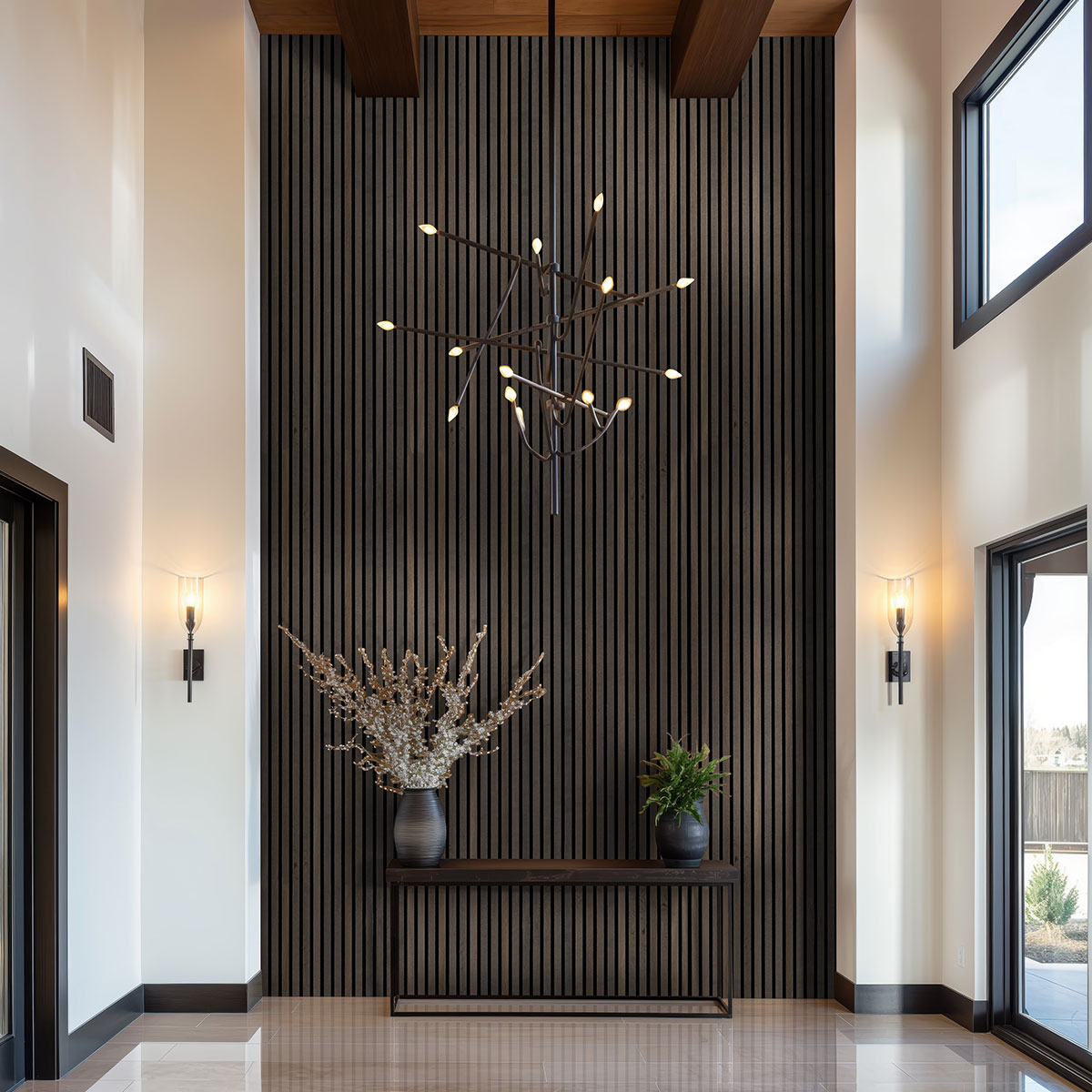 UMBER ACOUSTIC WOOD SLAT PANELS MISC