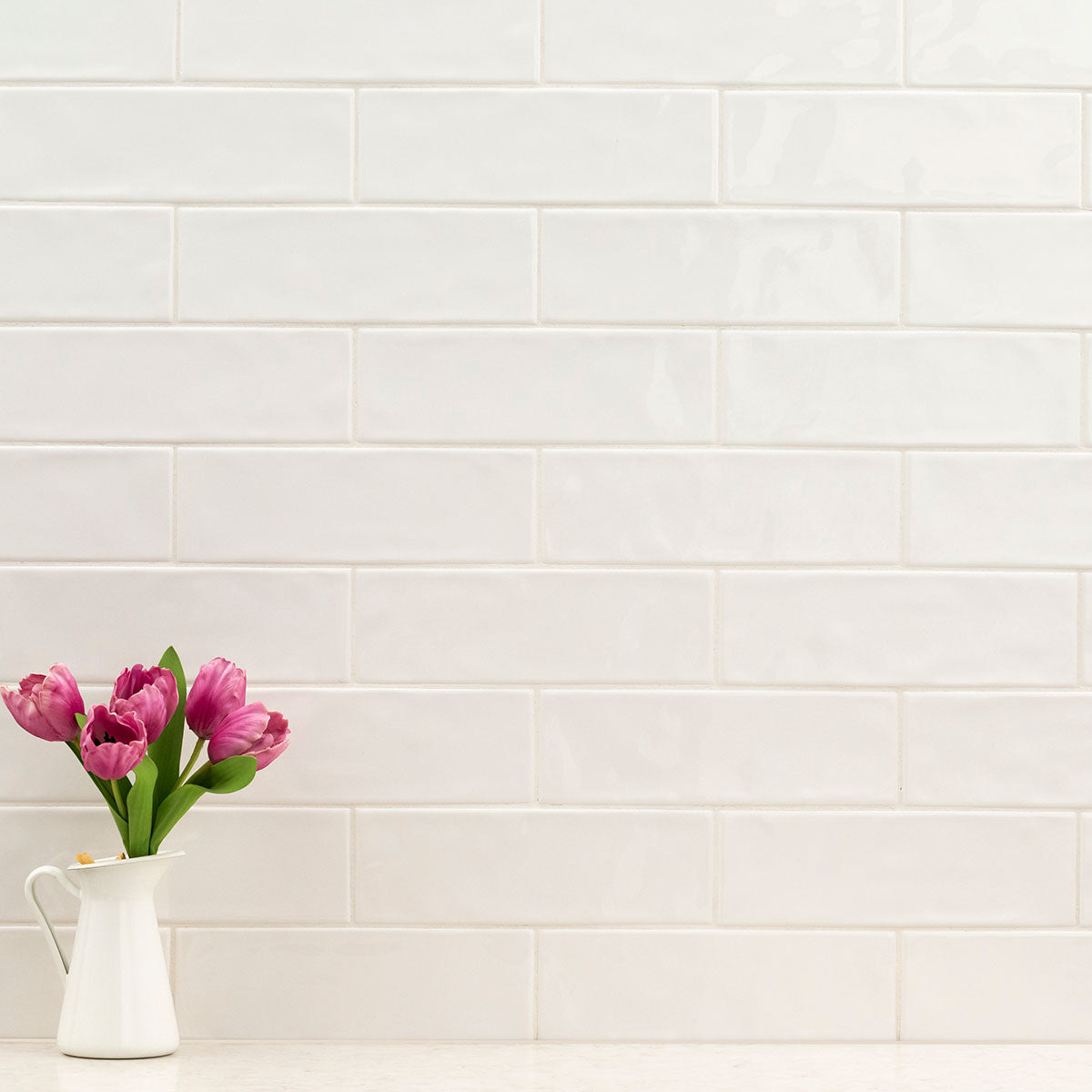 Urbano Crema 4x12 Glossy Ceramic Subway Tile