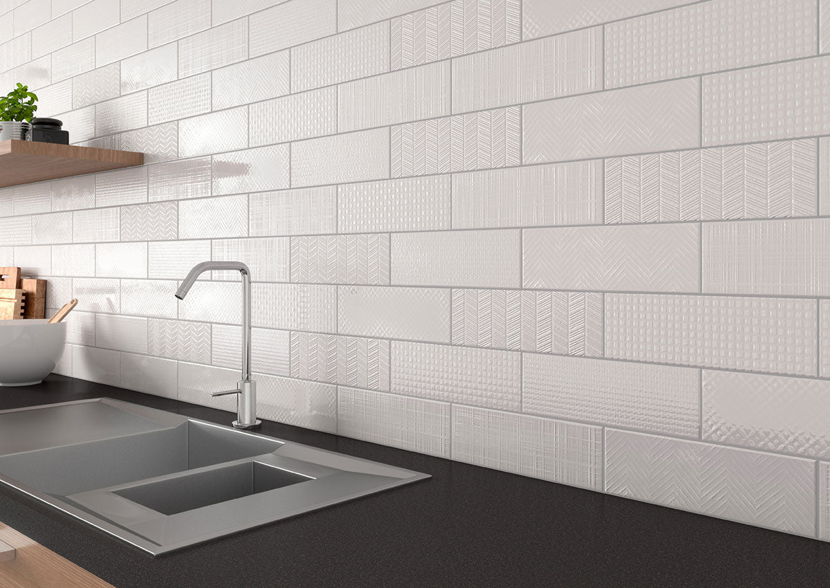 URBANO DUSK 3D MIX TILE Glossy - 4x12BN