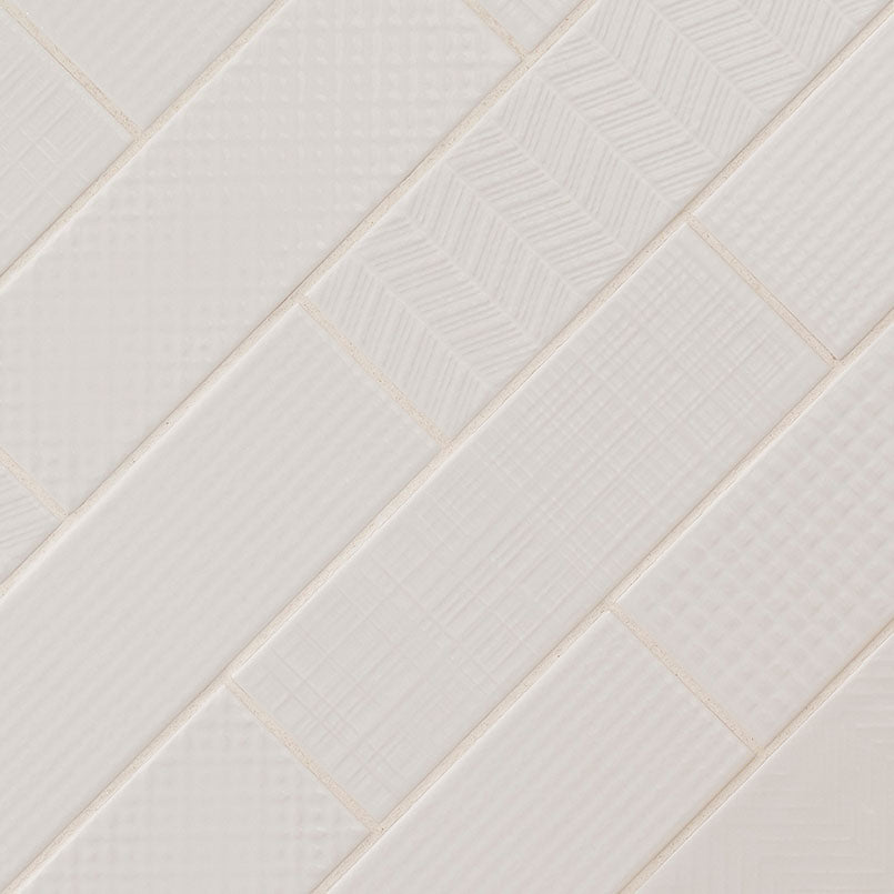 URBANO PURE 3D MIX TILE Glossy - 4x12BN