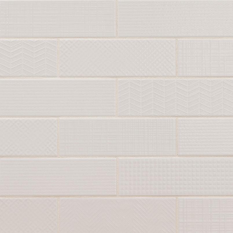 URBANO PURE 3D MIX TILE Glossy - 4x12BN