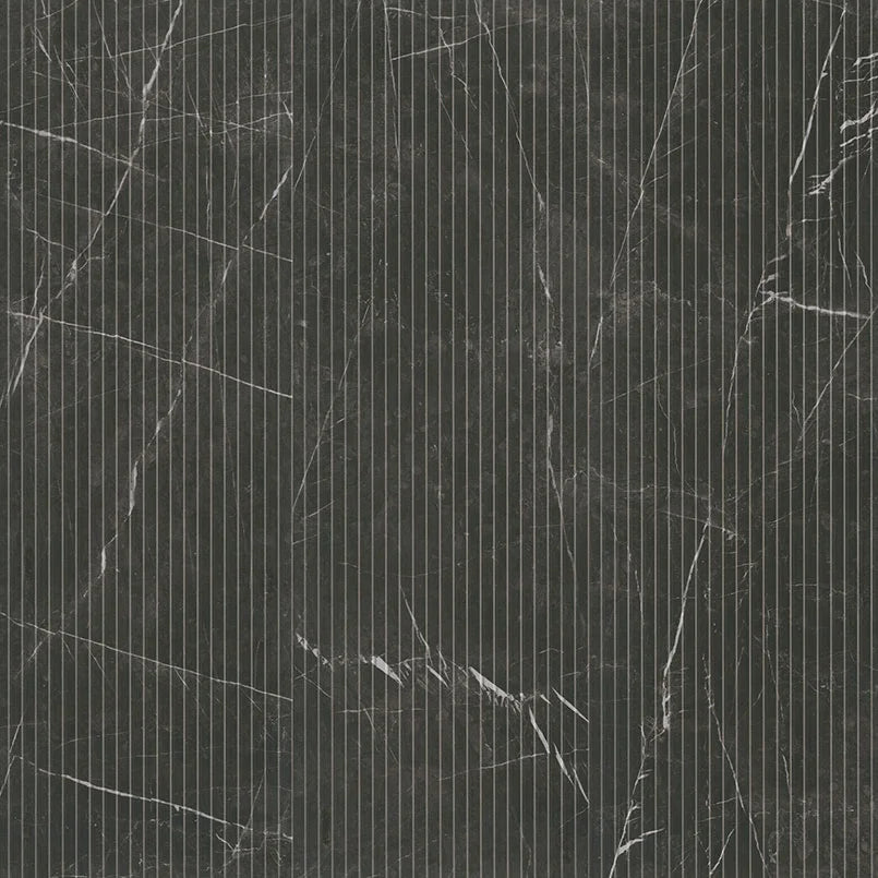 Urbanslat Marmi Noir 16x48 Satin Ceramic Wall Panel