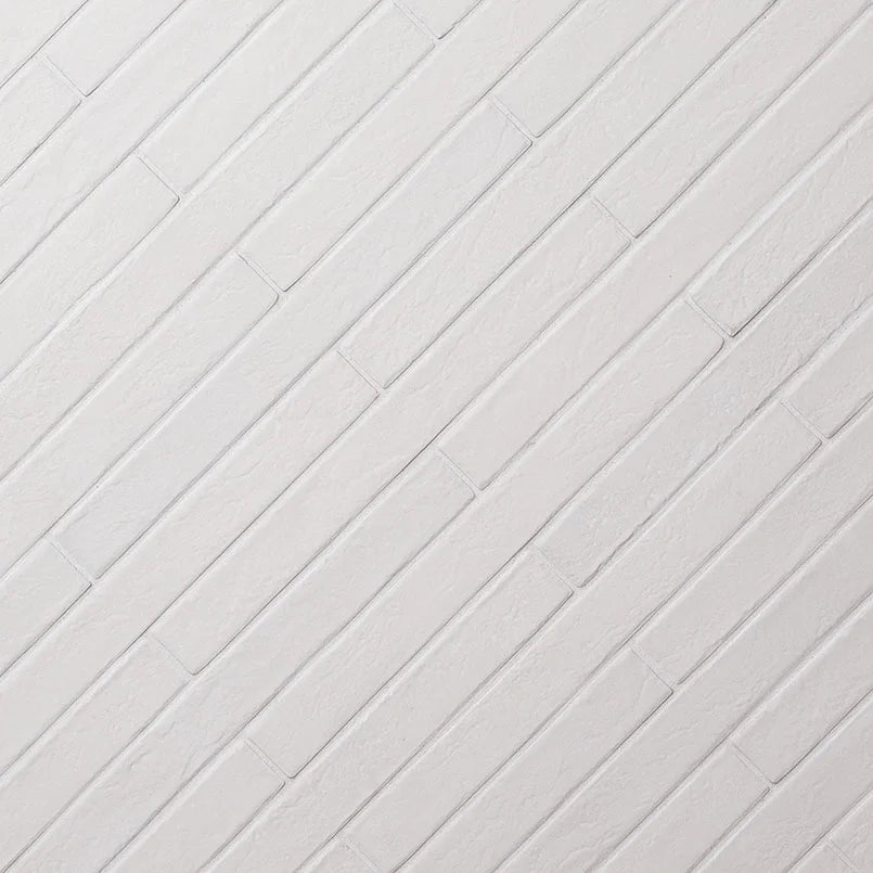 BRICKSTONE WHITE 2X18 Tile ISO