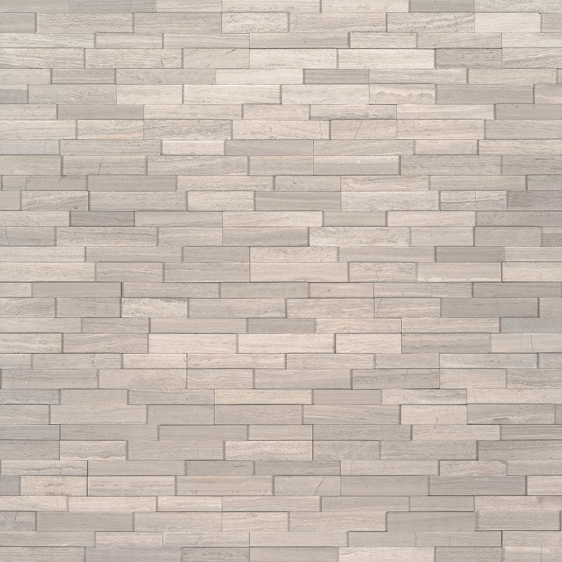 Rockmount White Oak Ledger Panel 4.5 x 16 Mini Panel 3D Honed