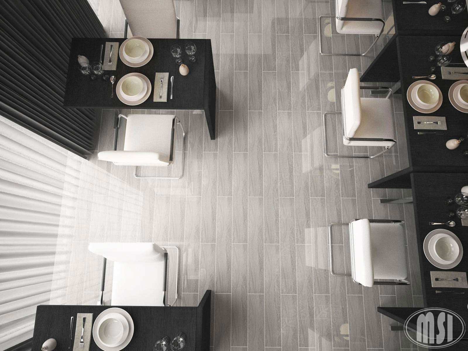 WHITE OAK Honed Tiles - 6X24