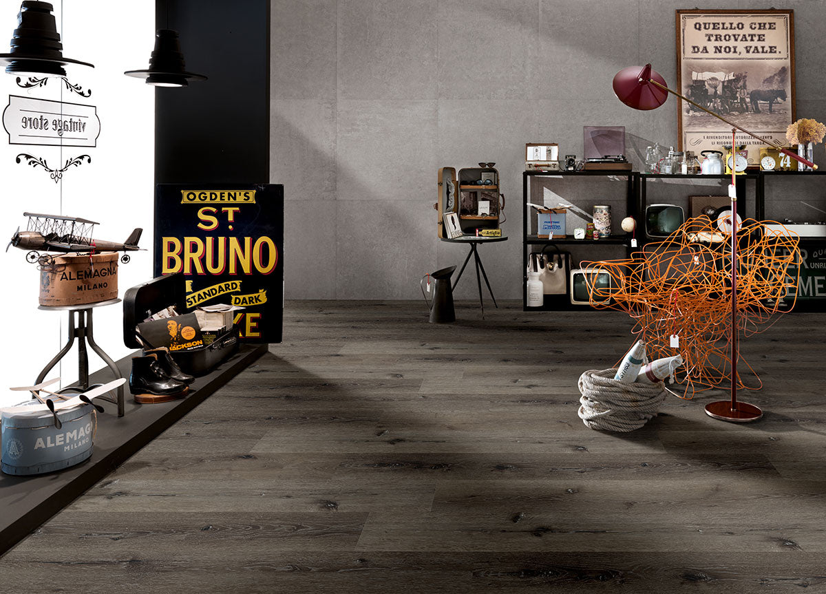 WILMONT CHARCOAL OAK 7.36X48.31
