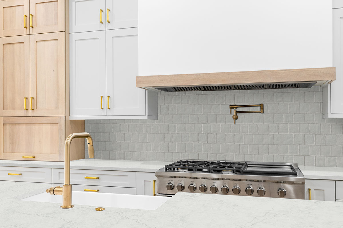 ZEST ALOE TILE 4X4 Satin Tiles - 2.5x8