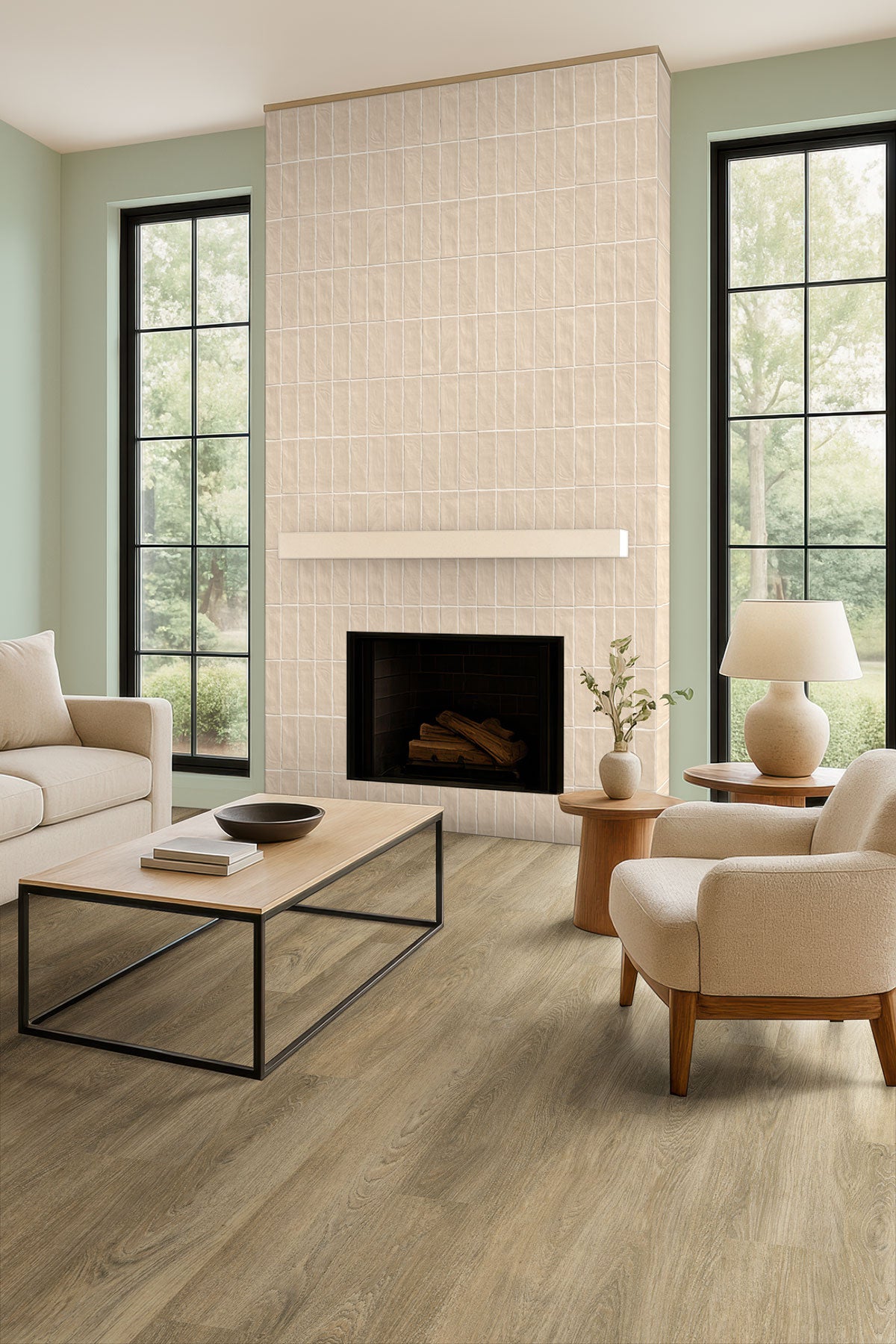 ZEST SAND TILE 4X4 Satin Tiles - 2.5x8