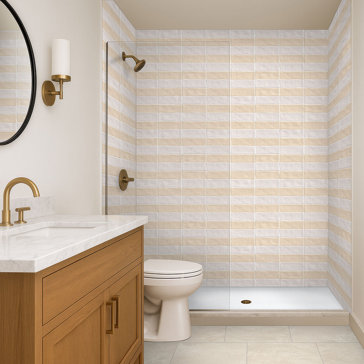 ZEST STAR TILE 4X4 Satin Tiles - 2.5x8