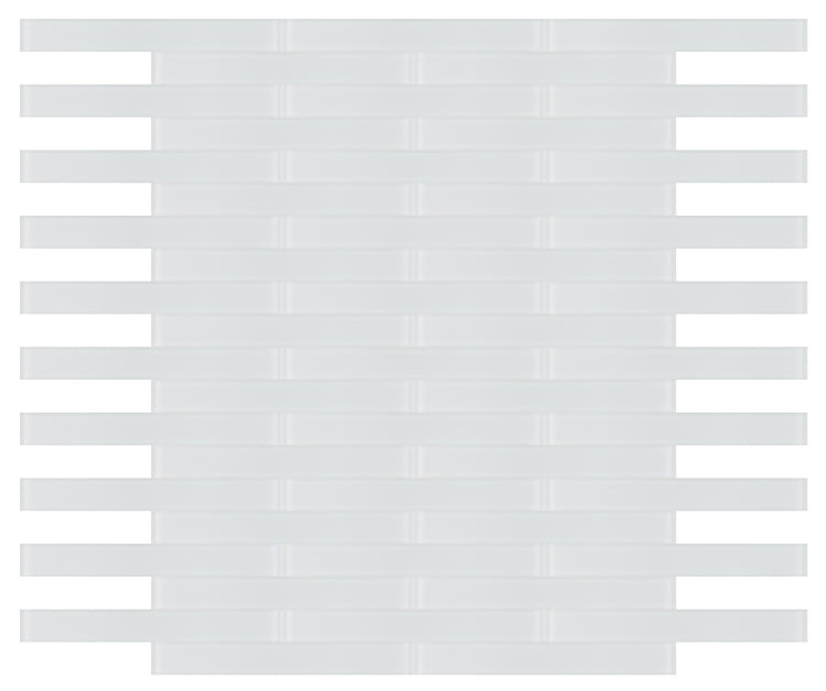 MIA White Frosted 2 x 16