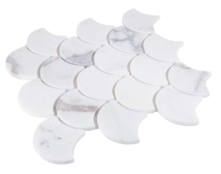 Dragon Scale Calacatta Gold Honed 9.75 x 10