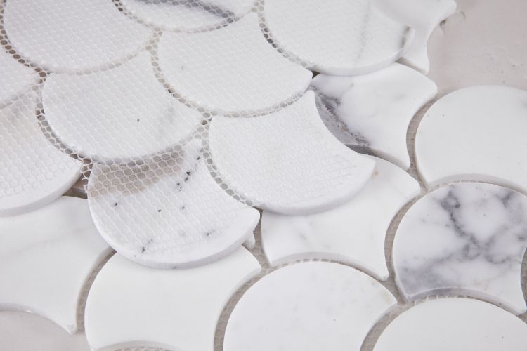 Dragon Scale Calacatta Gold Polished 9.75 x 10