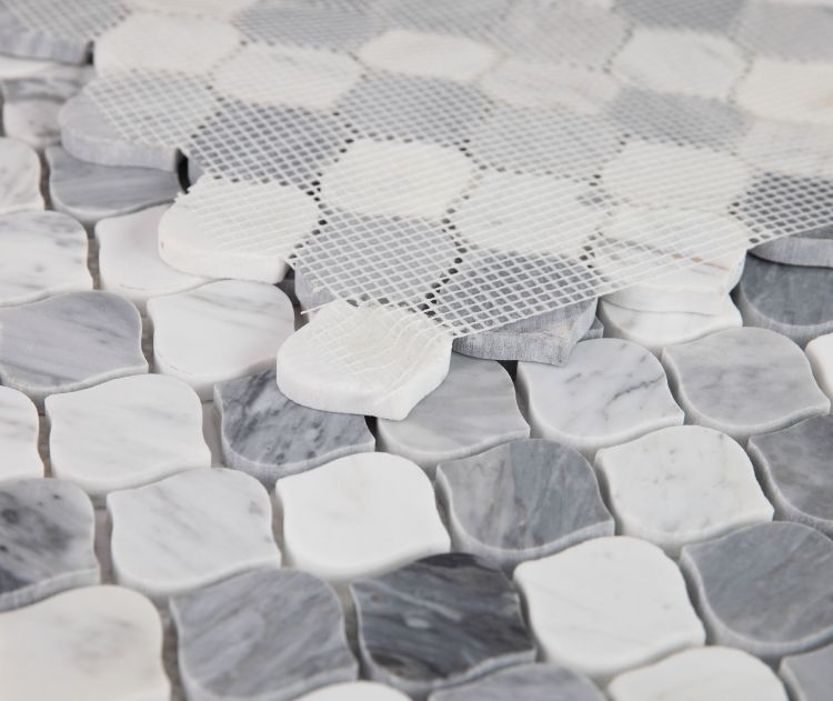 Water Drop Calacatta Grey 10.75 x 11