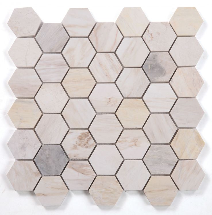 Hexagon Eura Polished 2 x 2 11.75 x 12