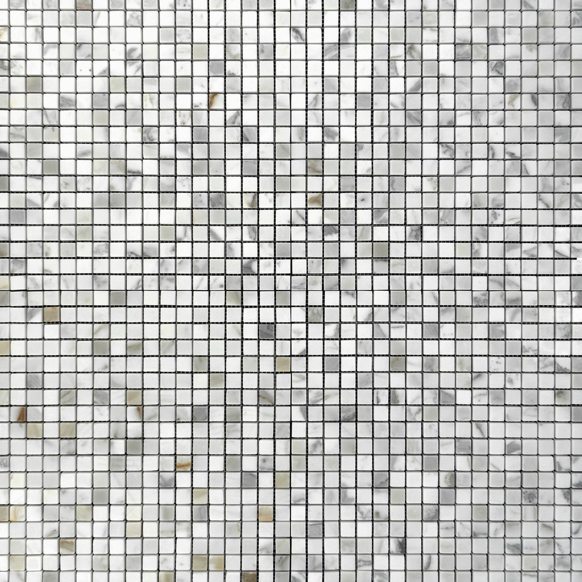 Calacatta Gold Square Honed Elon Tiles.