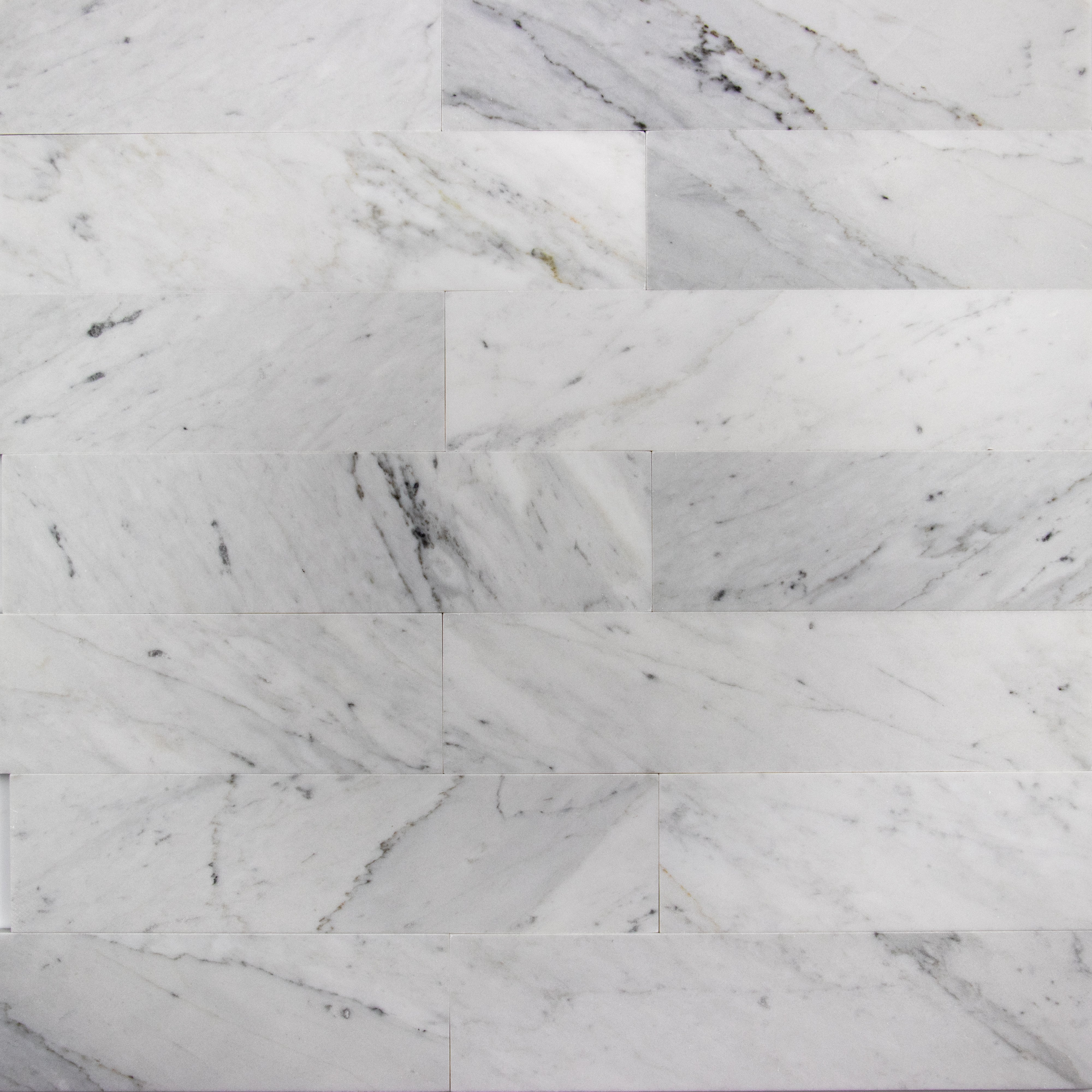 Carrara White Tiles.