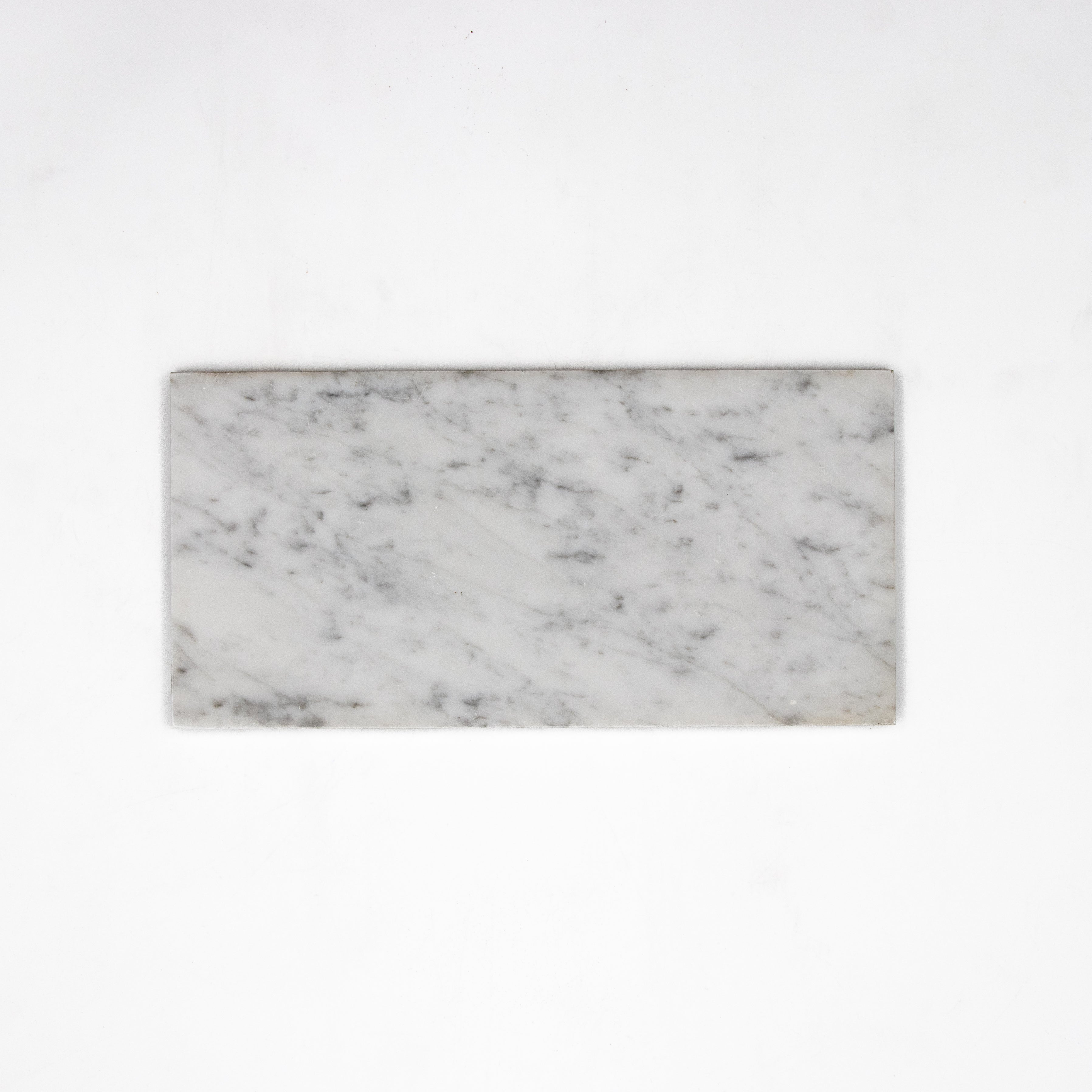Carrara White Marble 6"x12" Tile