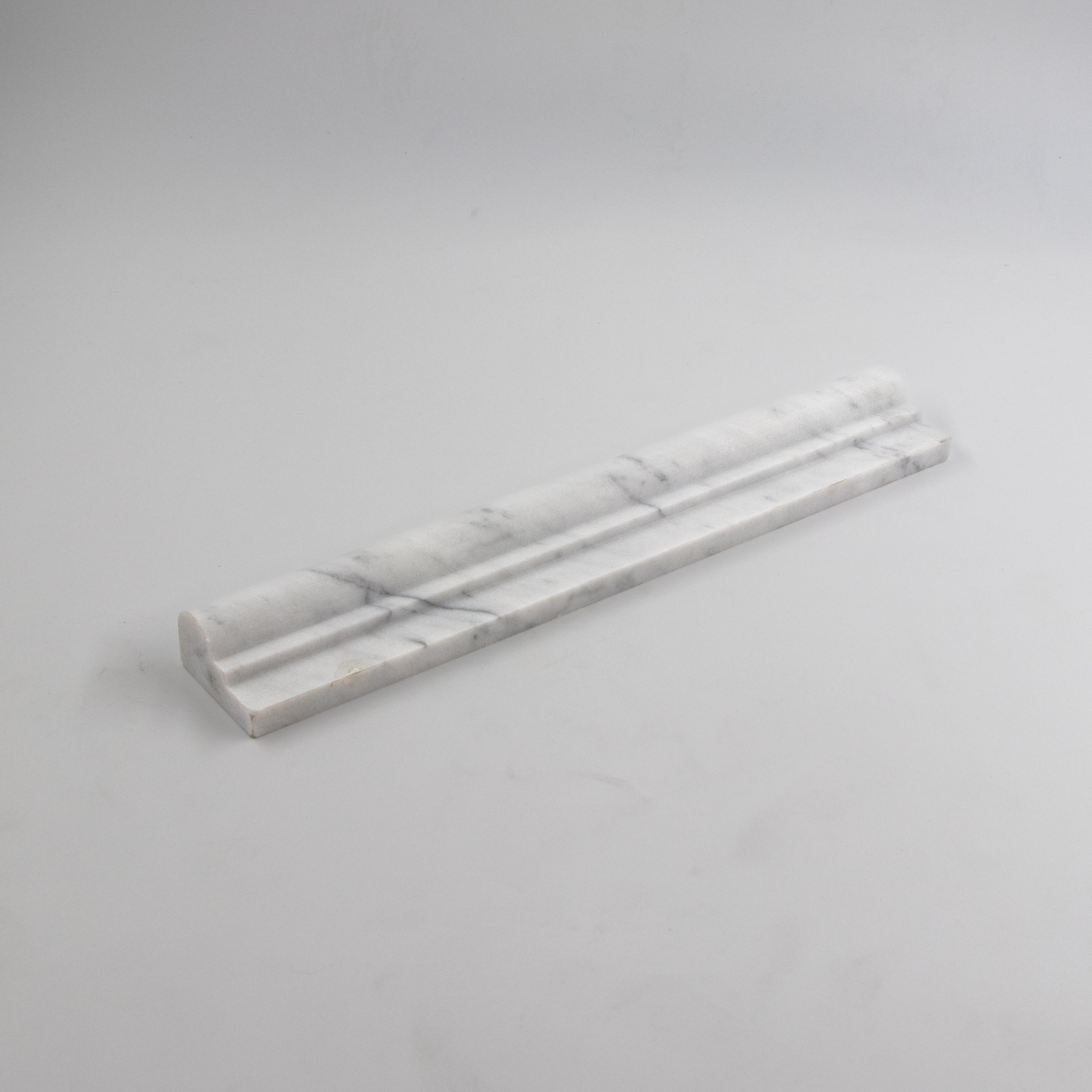 Carrara White Marble Ogee LIner