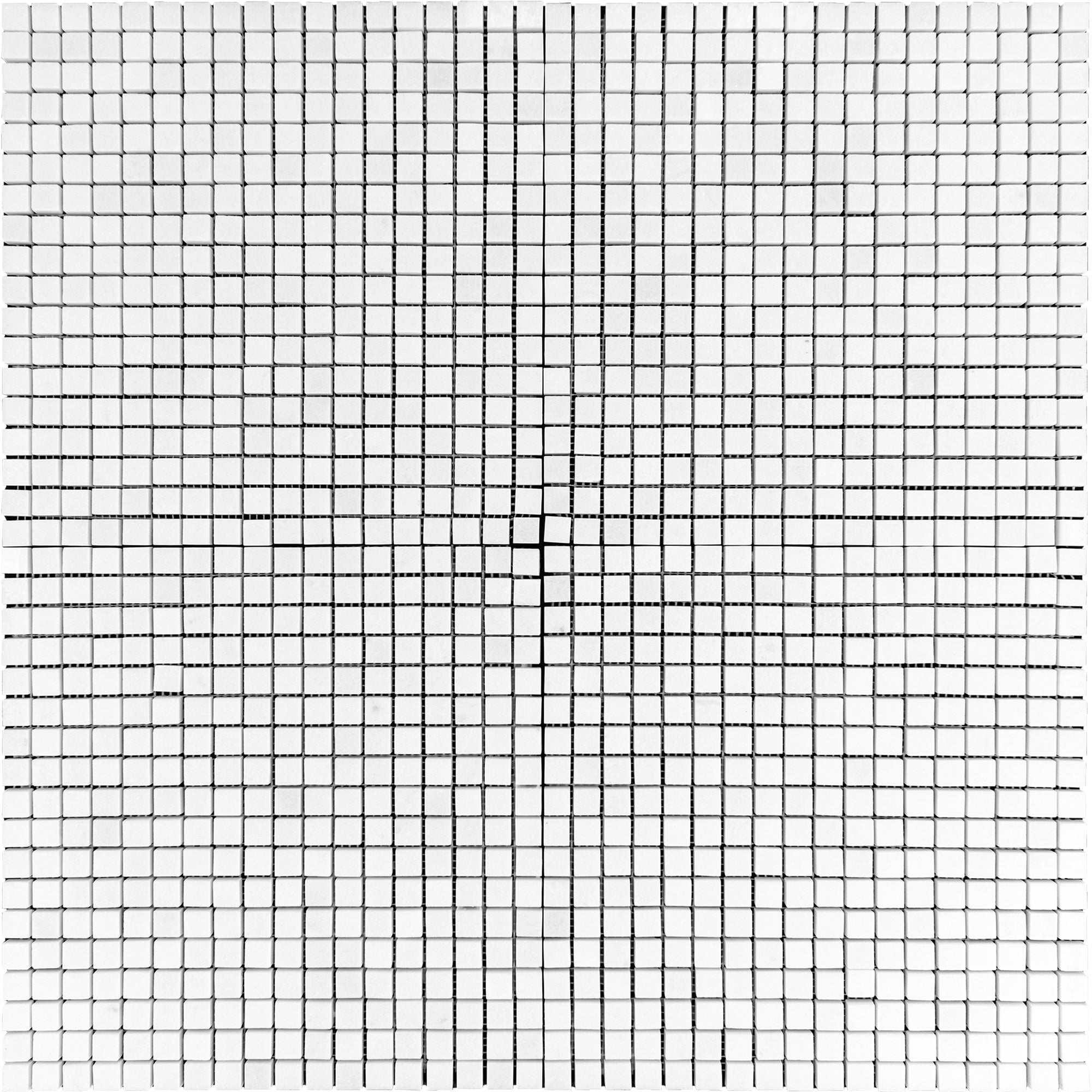 Thassos White Marble 5/8" x 5/8" Mosaic