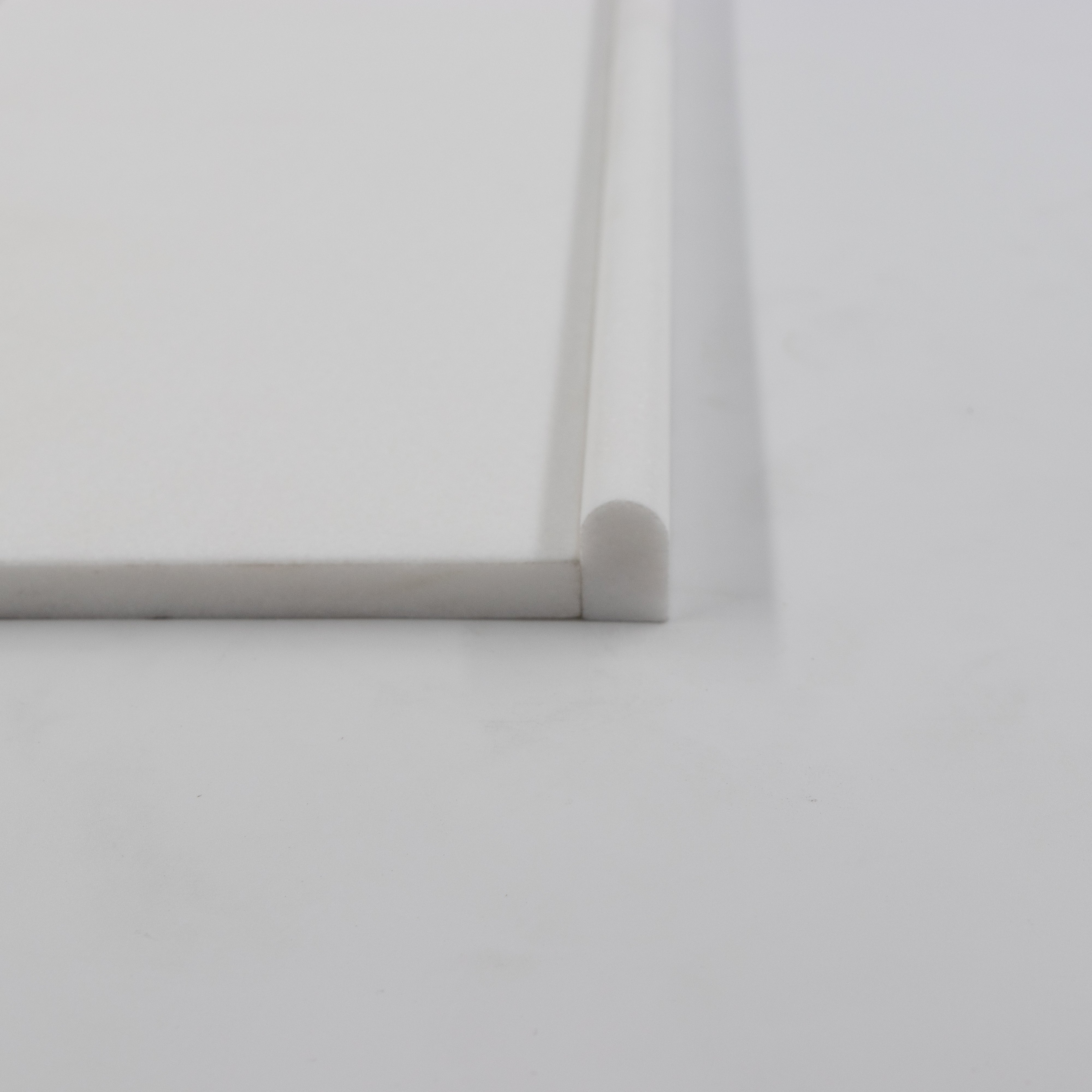 Thassos White Marble Pencil Liner