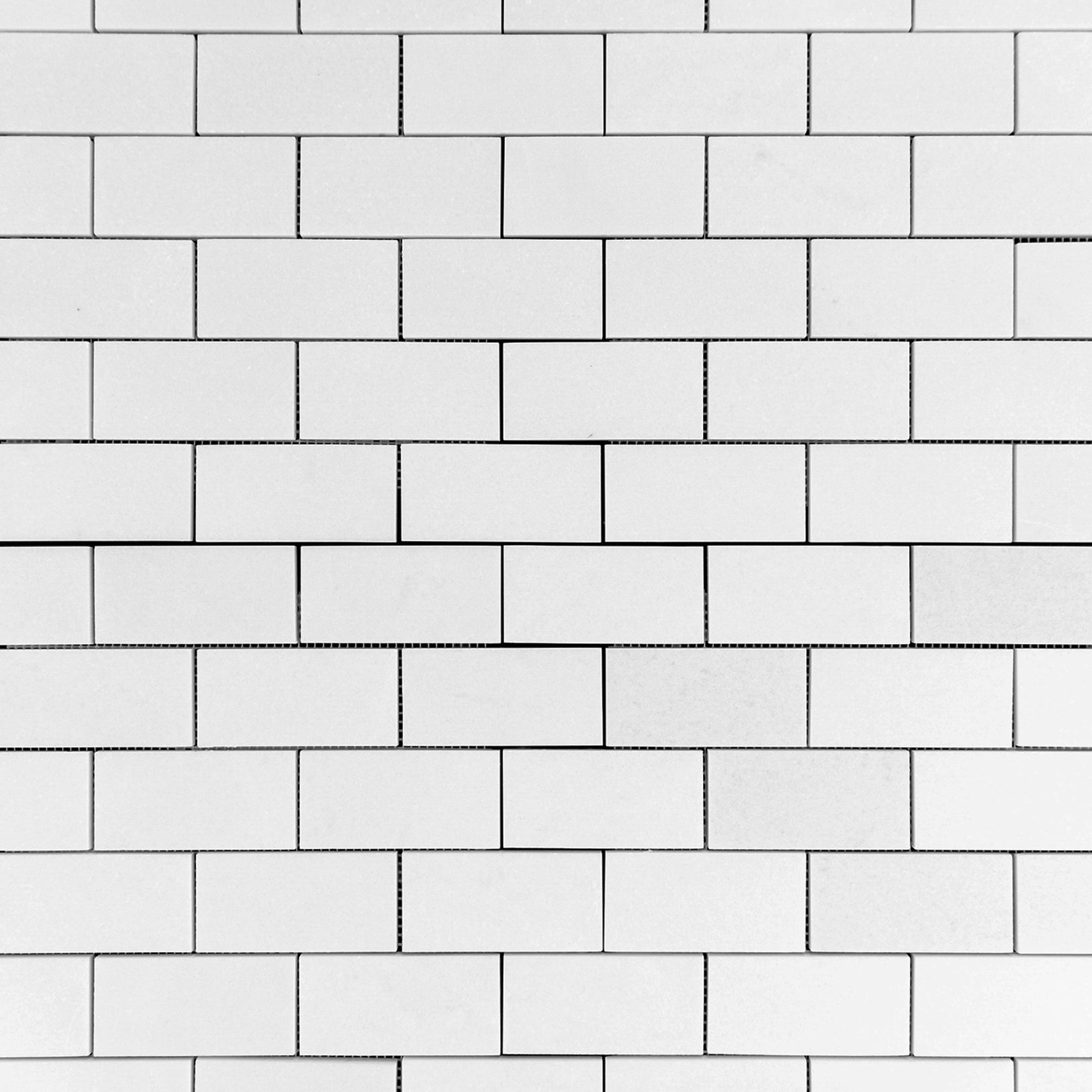Peel and Stick Bright White with Black Tiles.