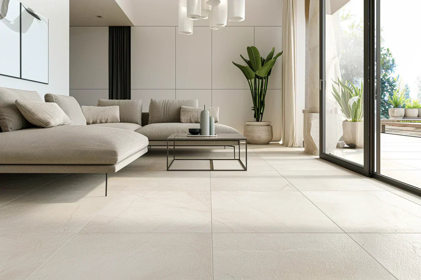 Living Area Travertine Cladding