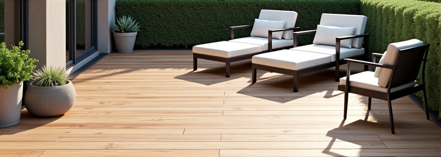 Wood Tiles for Patio