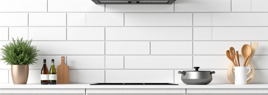 Silver Tiles for Backsplash