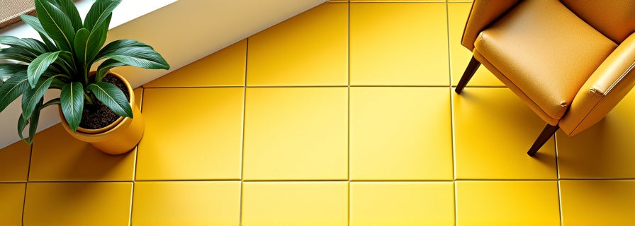 Yellow Tiles for Floor