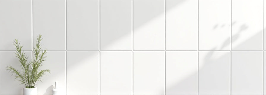 White Tiles for Shower