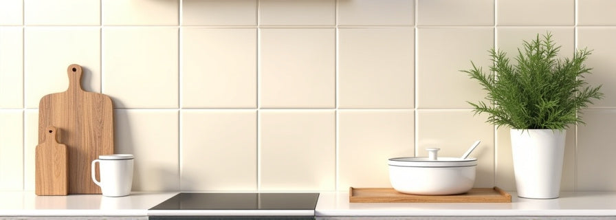 Cream Tiles for Kitchen