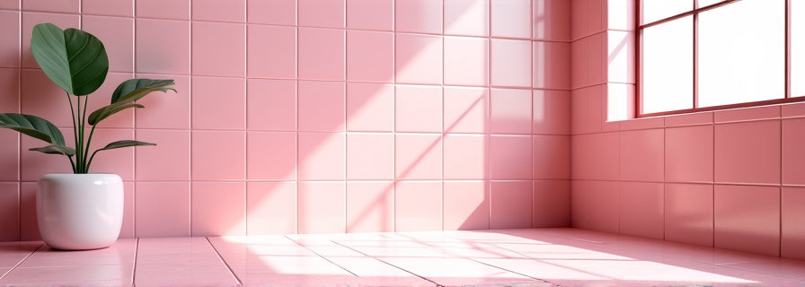 Pink Tiles for Floor