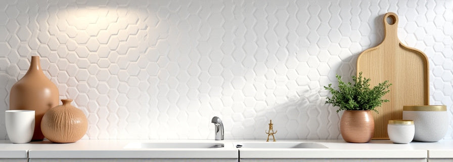 Vinyl Tiles for Backsplash