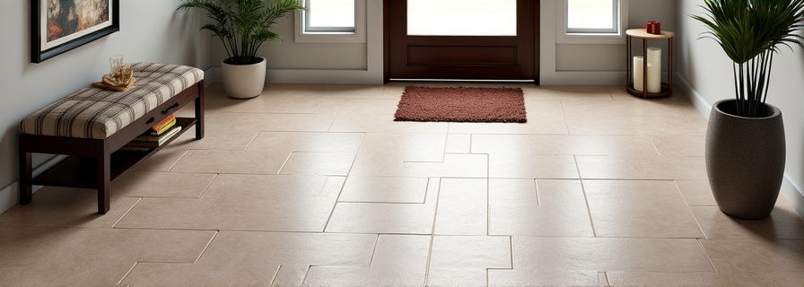 Limestone Tiles for Entryway