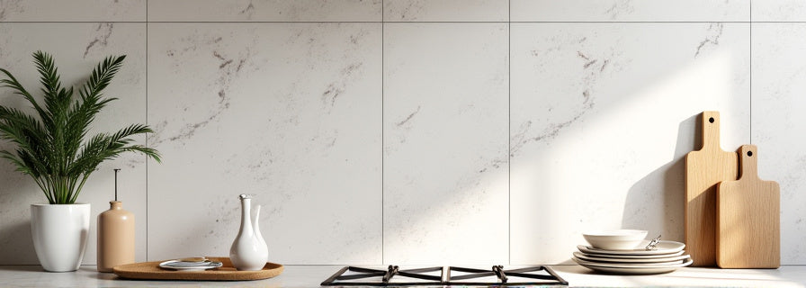 Large Format Tiles for Backsplash