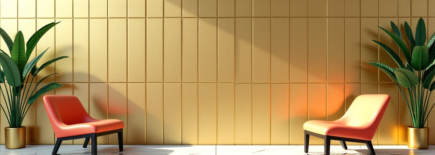 Gold Tiles for Wall