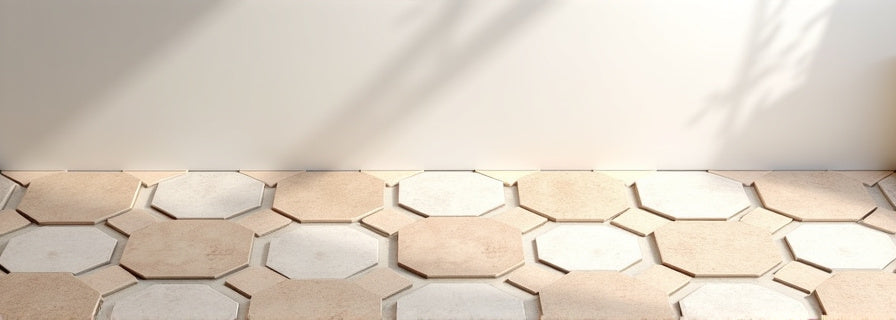 Travertine Hexagon Tiles